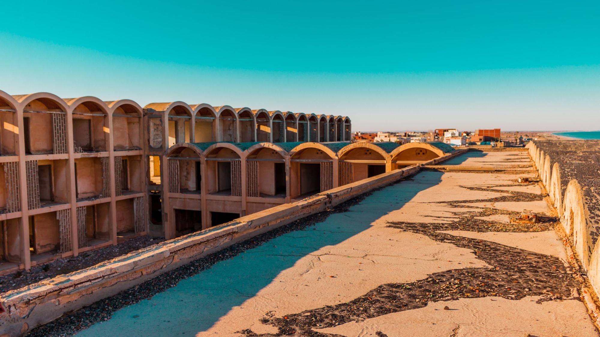 Gabes Train Station stazione all'interno Gabes, Tunisia