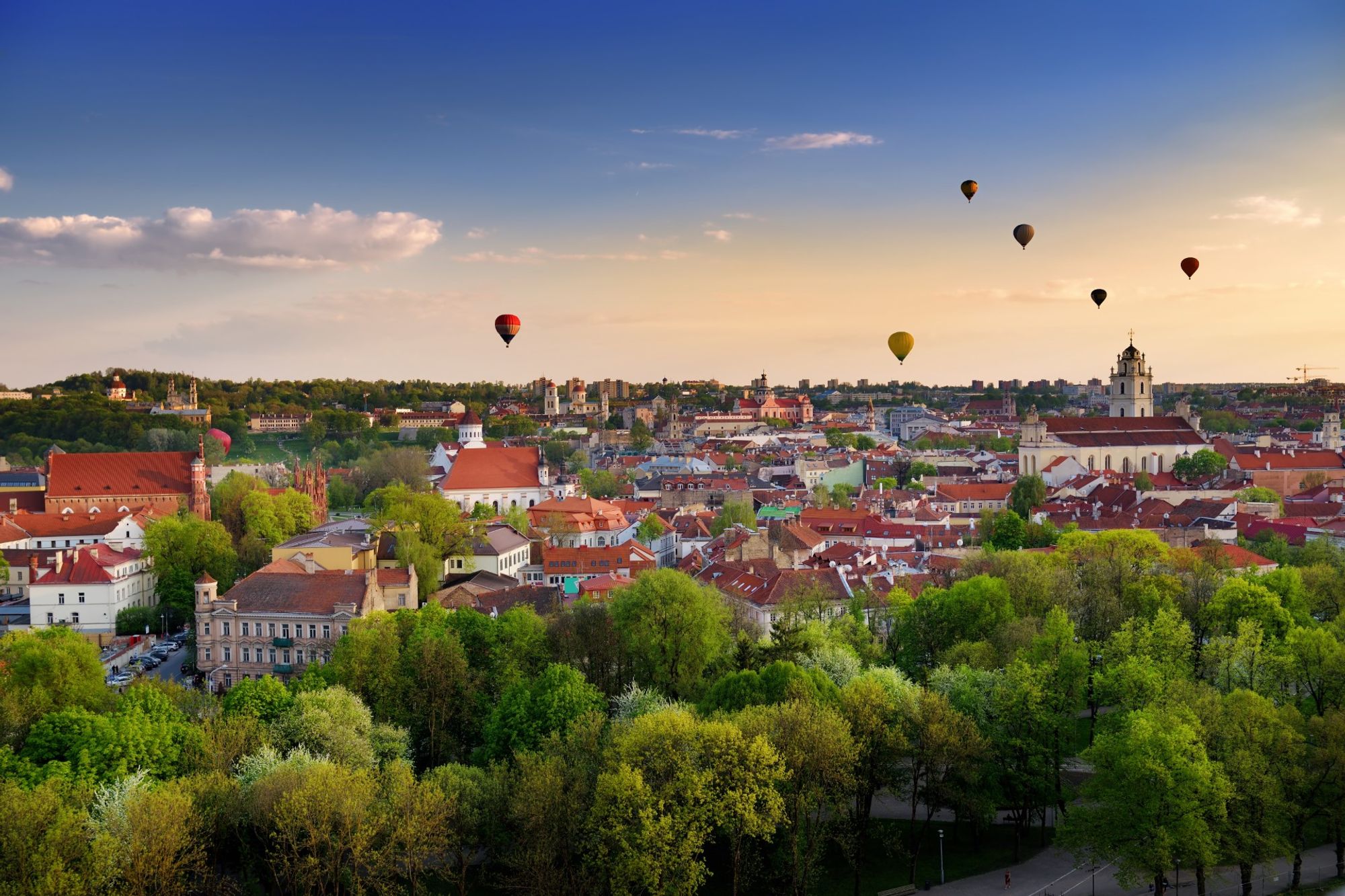 Vilnius Panorama 駅内 Vilnius, Lithuania