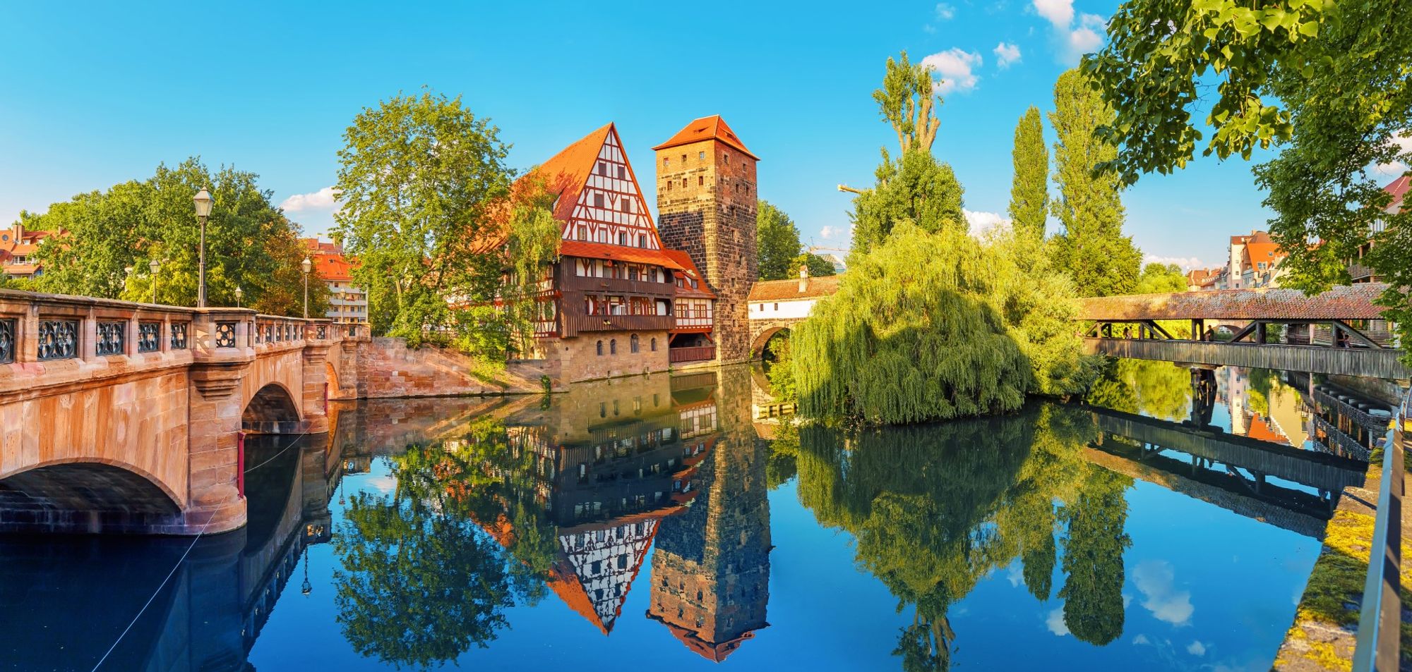 Nuremberg Main stazione all'interno Nuremberg, Germany