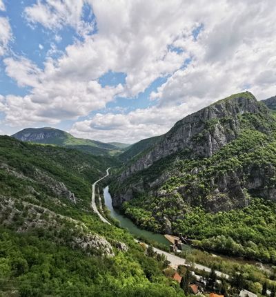 Очаровательный вид из центральной станции Ниш