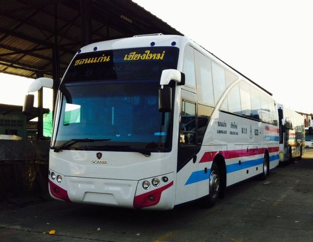 Transports pour aller de Chiang Mai à Khon Kaen