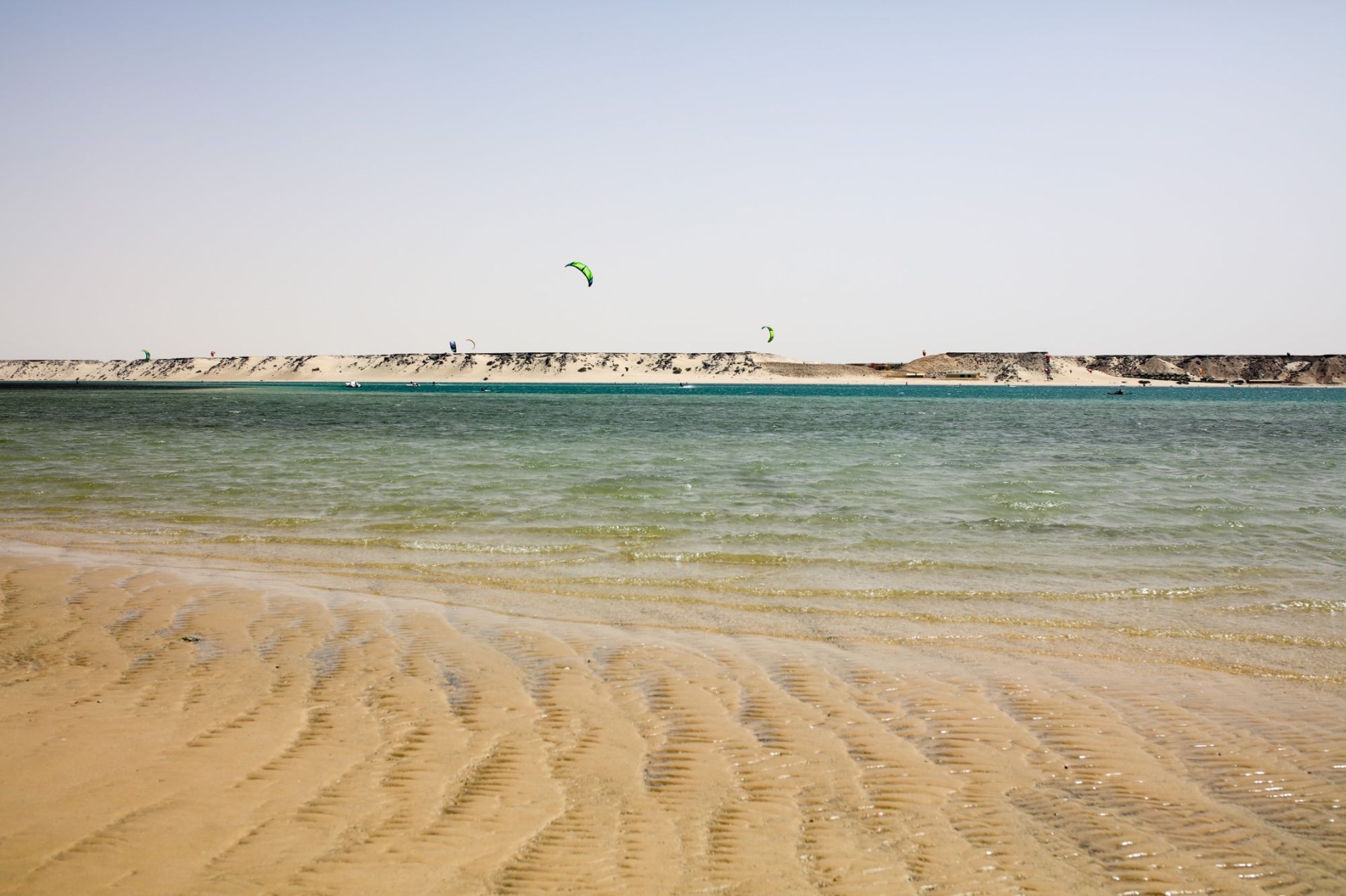 Une toile de fond captivante du centre Dakhla