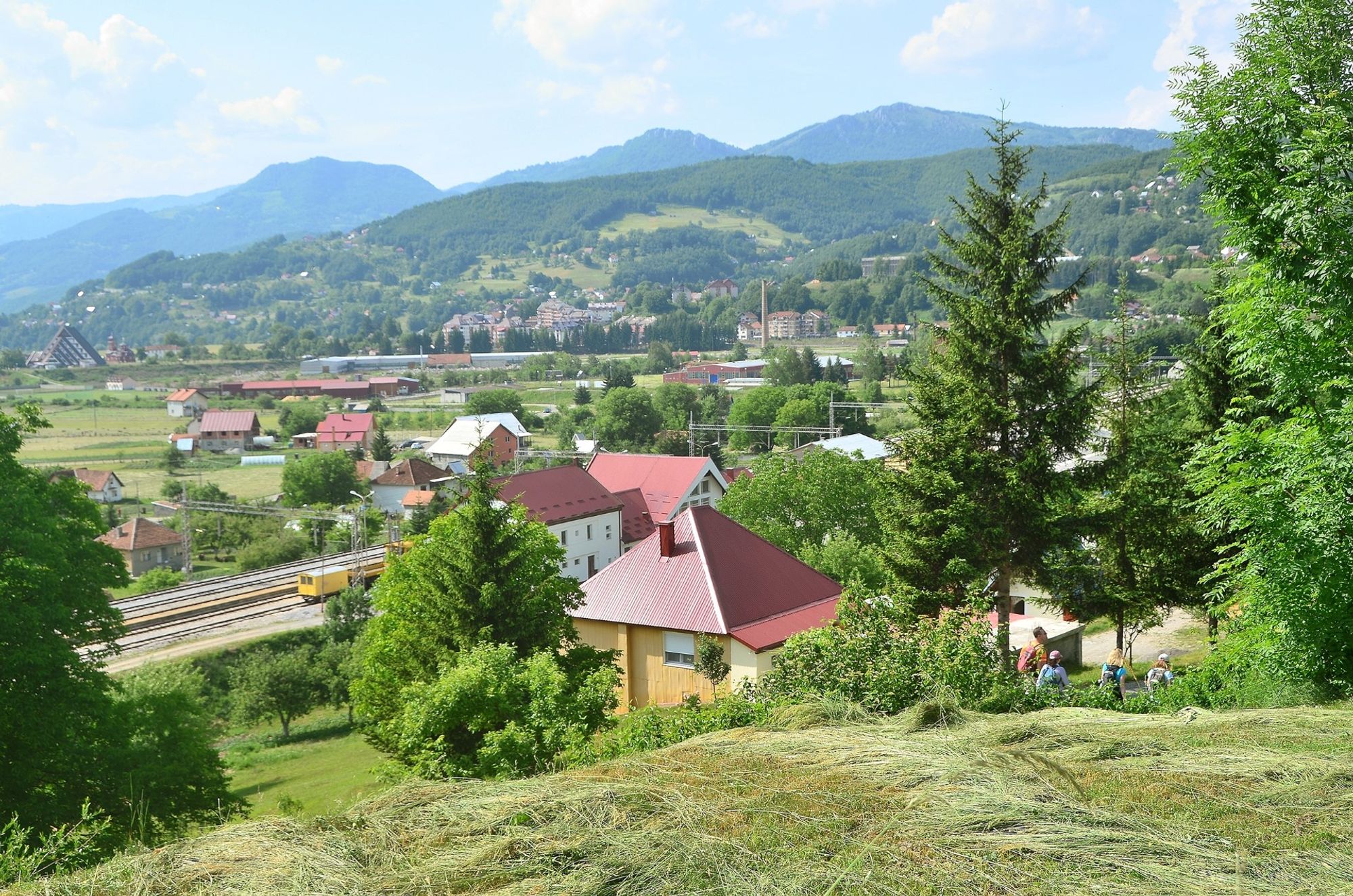 Eine bezaubernde Szenerie vom Zentrum aus Mojkovac