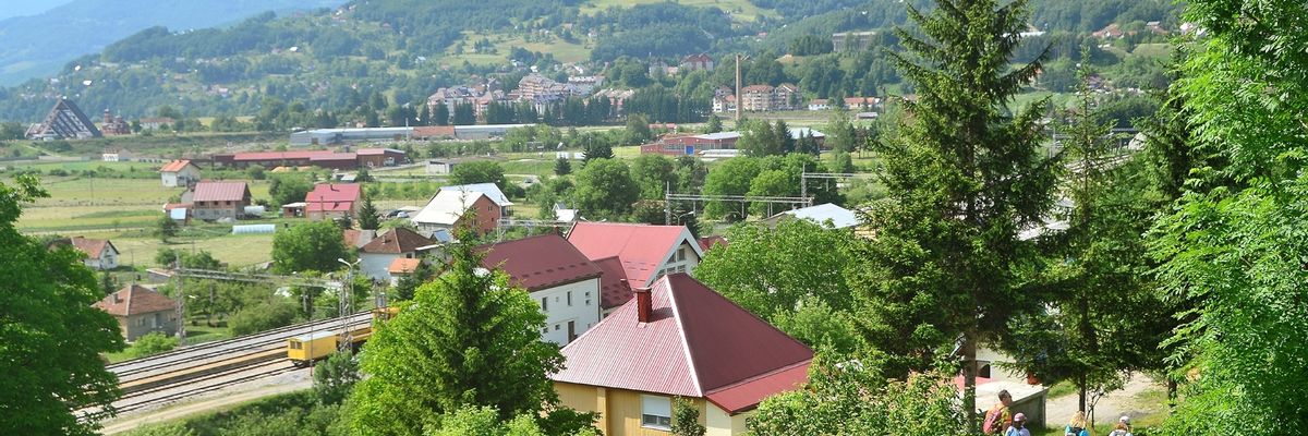 Eine schöne Aussicht vom Zentrum aus Mojkovac-mobile