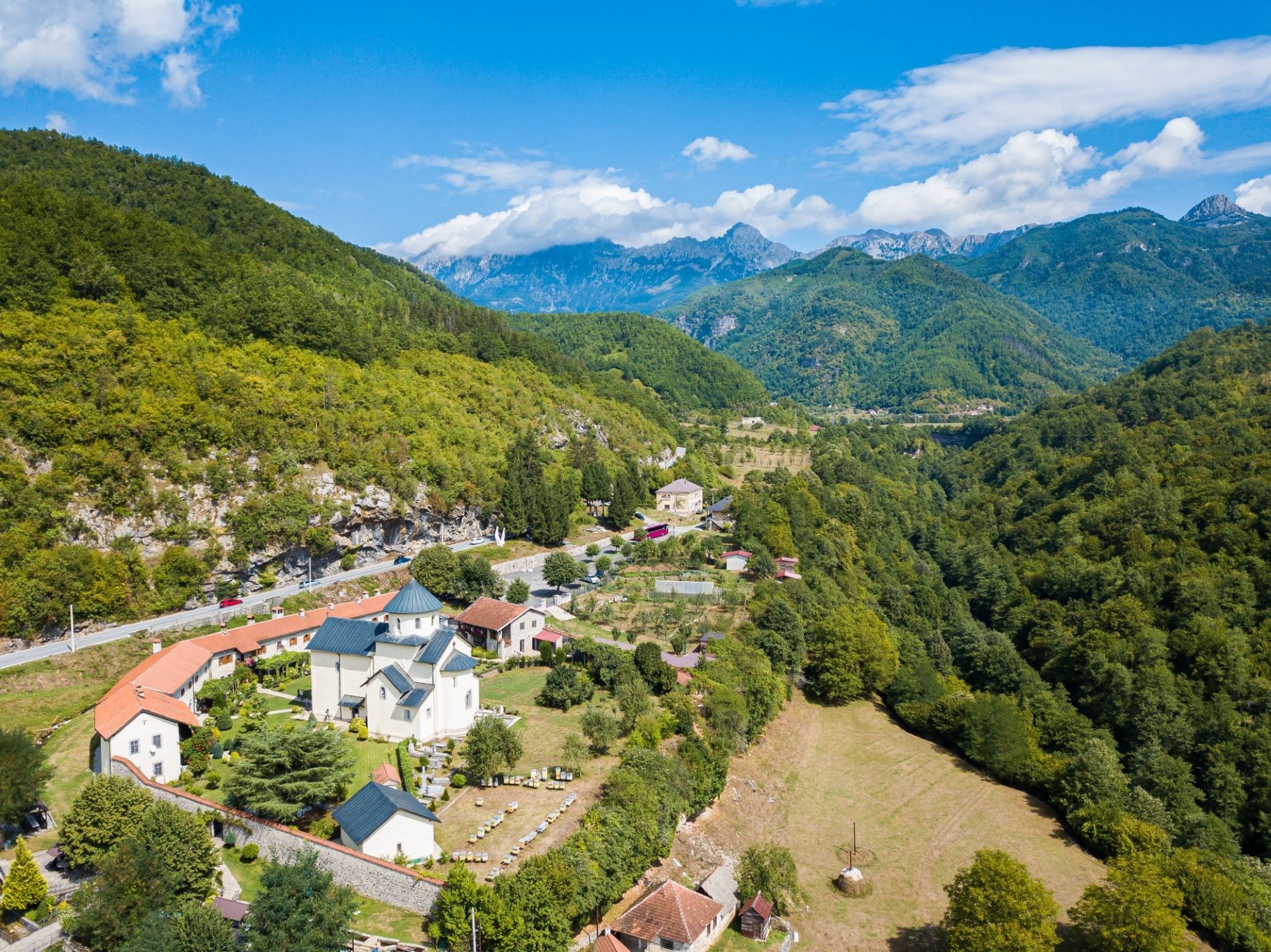 A captivating backdrop of central Kolasin