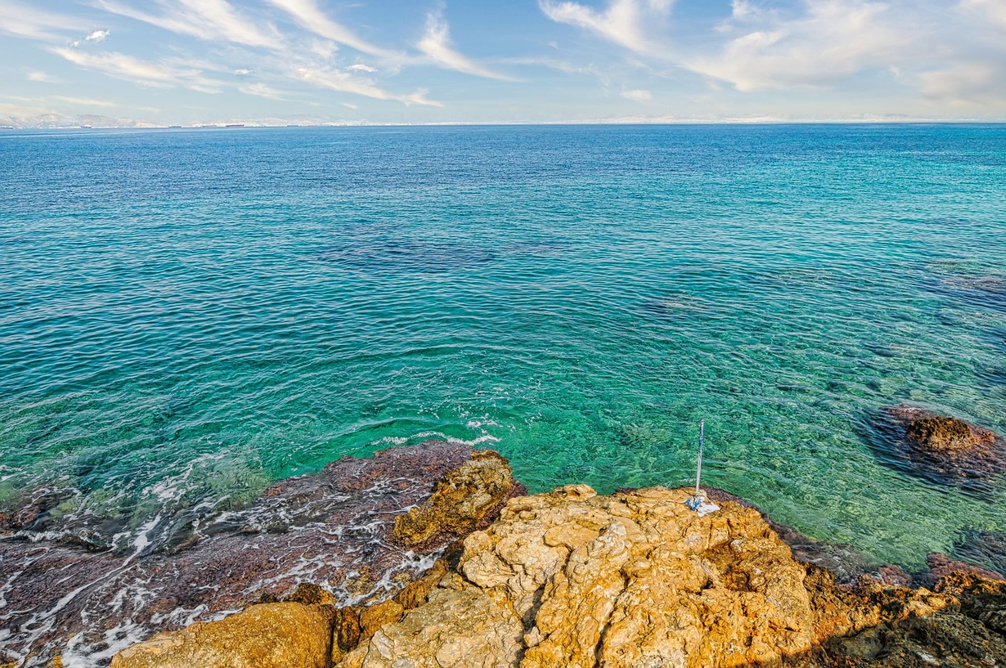 Un cautivador telón de fondo del centro Souvala (Aegina)