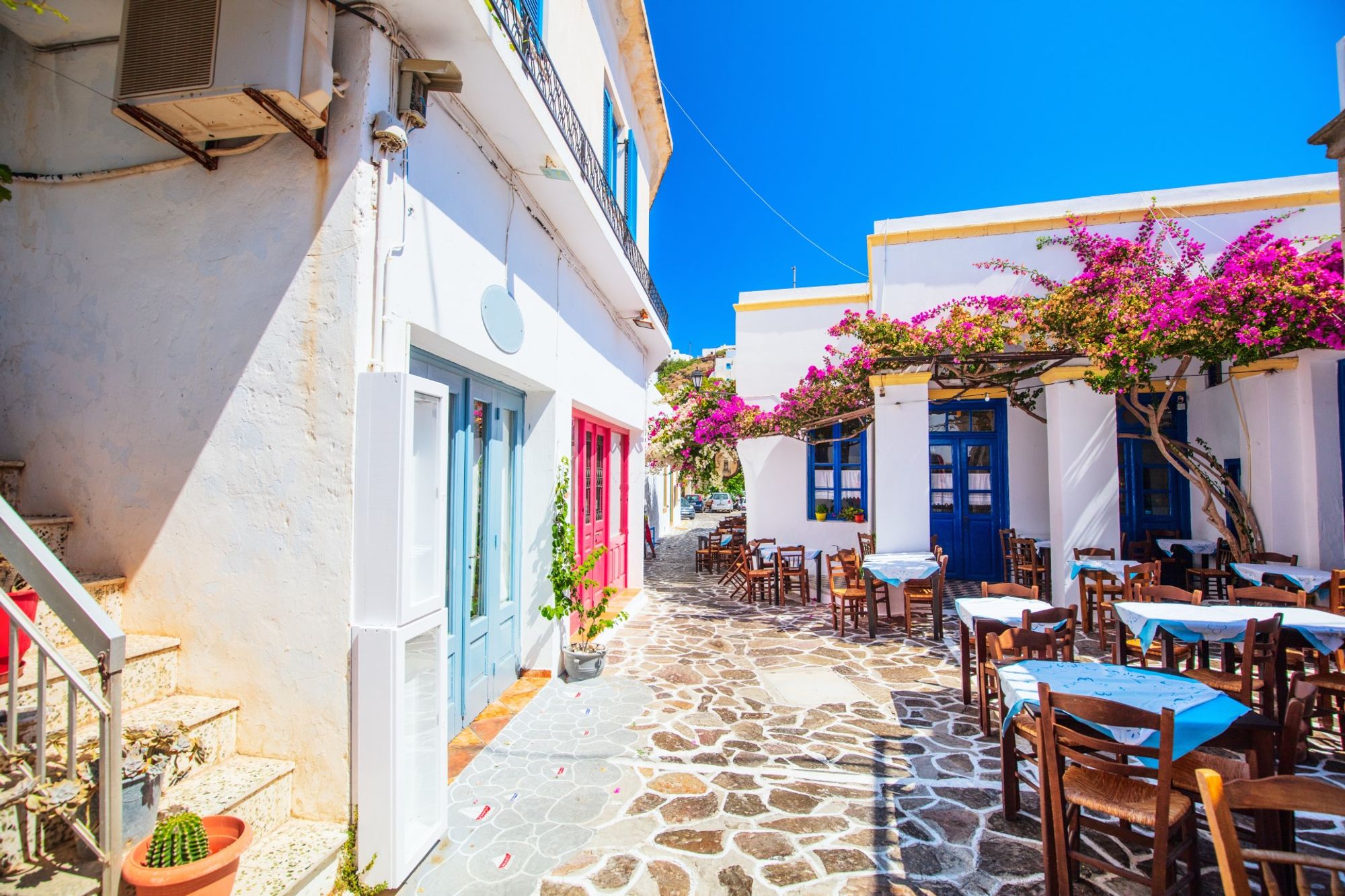 Bus stop milosbuses nhà ga trong khoảng Plaka, Greece