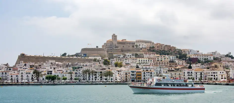 Santa Eulalia Ferry bringing passengers to their travel destination