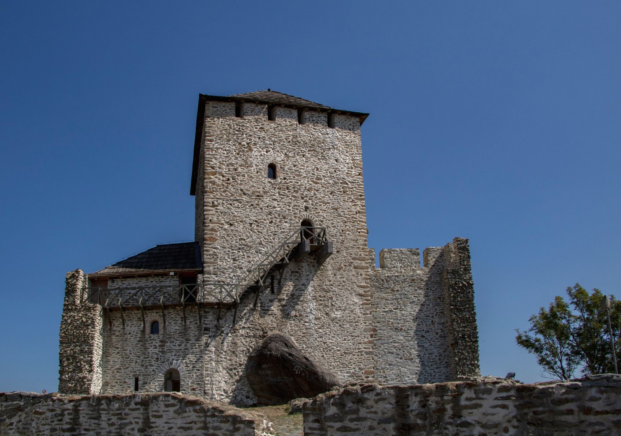 A captivating backdrop of central Vrsac
