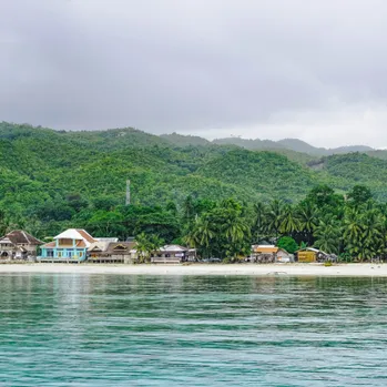 View of Dumaguete to Siquijor