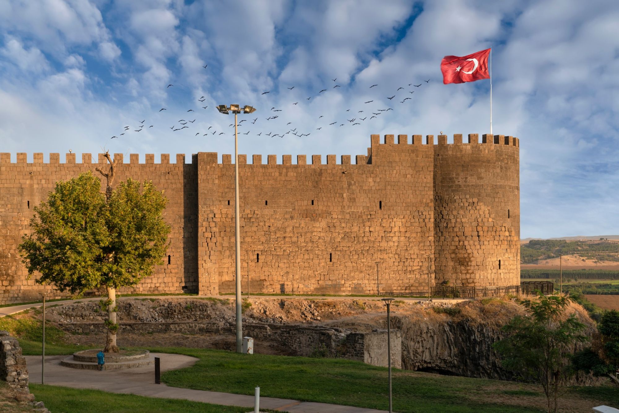 Diyarbakir Airport station within Diyarbakir, Turkey