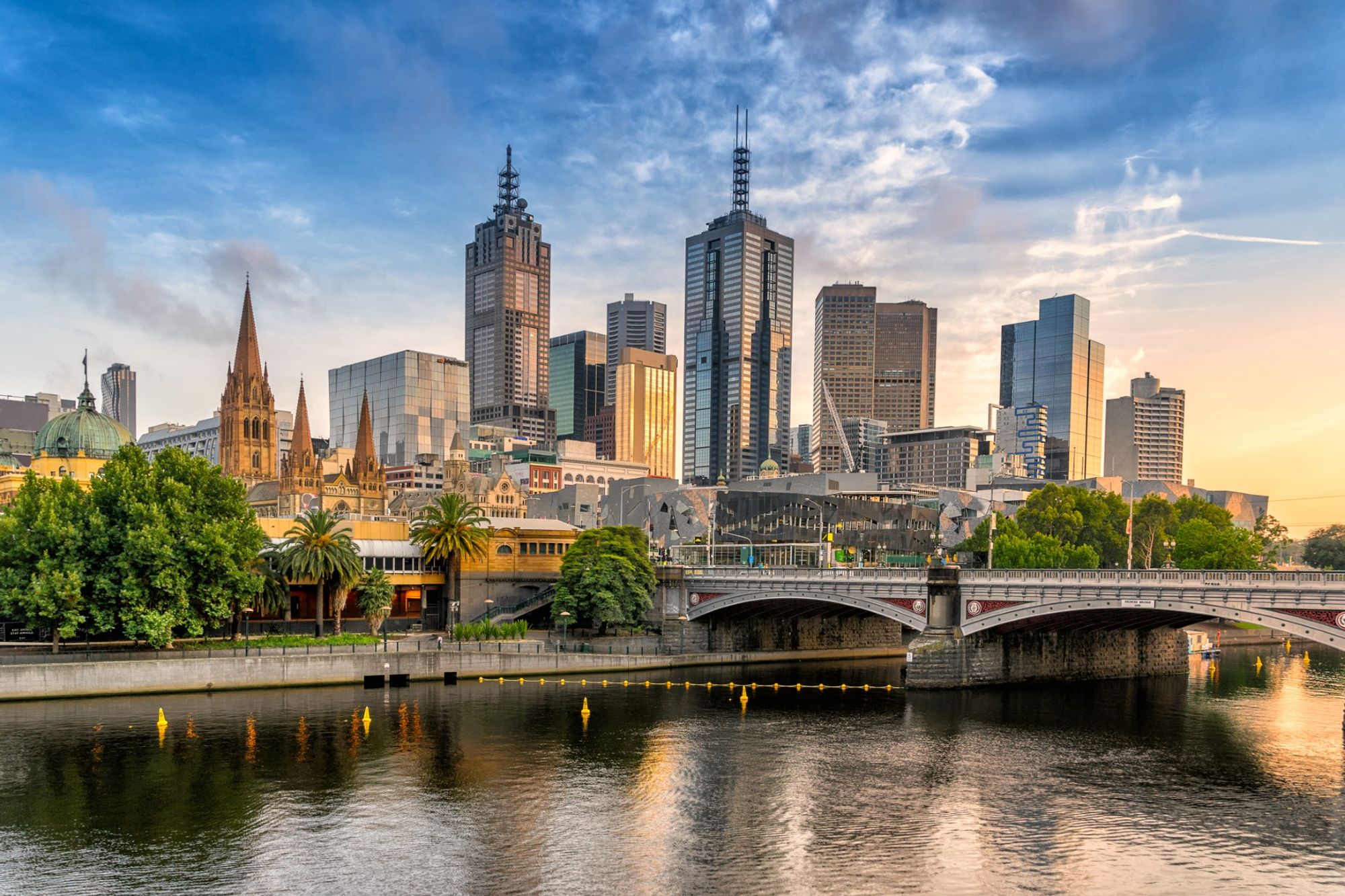 Melbourne - Any hotel stazione all'interno Melbourne, Australia