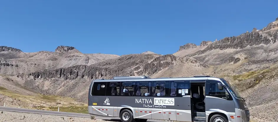 Nativa Express llevar a los pasajeros a su destino de viaje