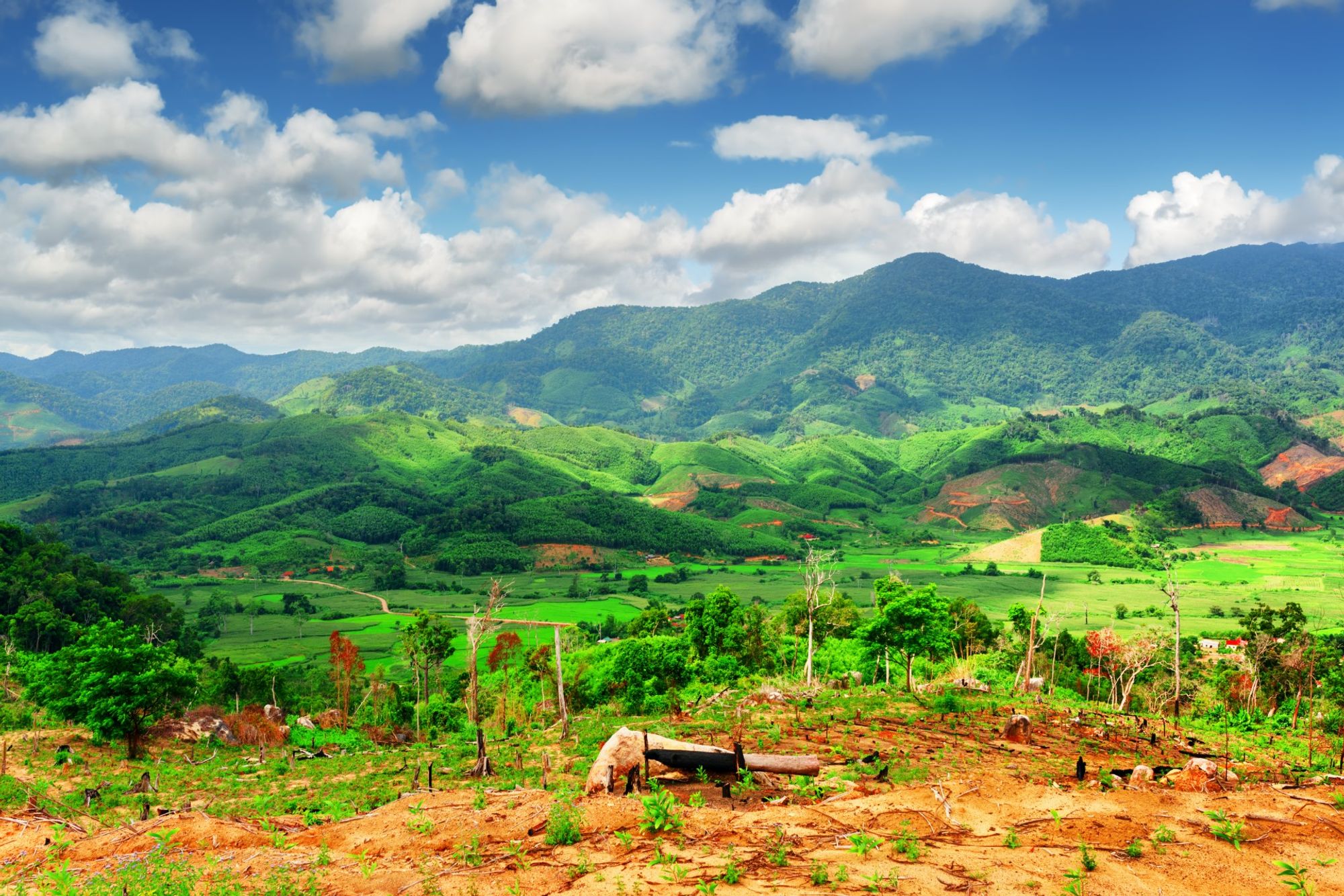 A captivating backdrop of central Dak Lak