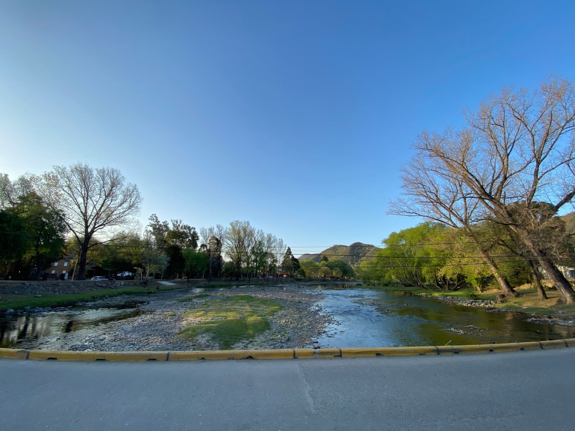 A captivating backdrop of central Santa Rosa de Calamuchita