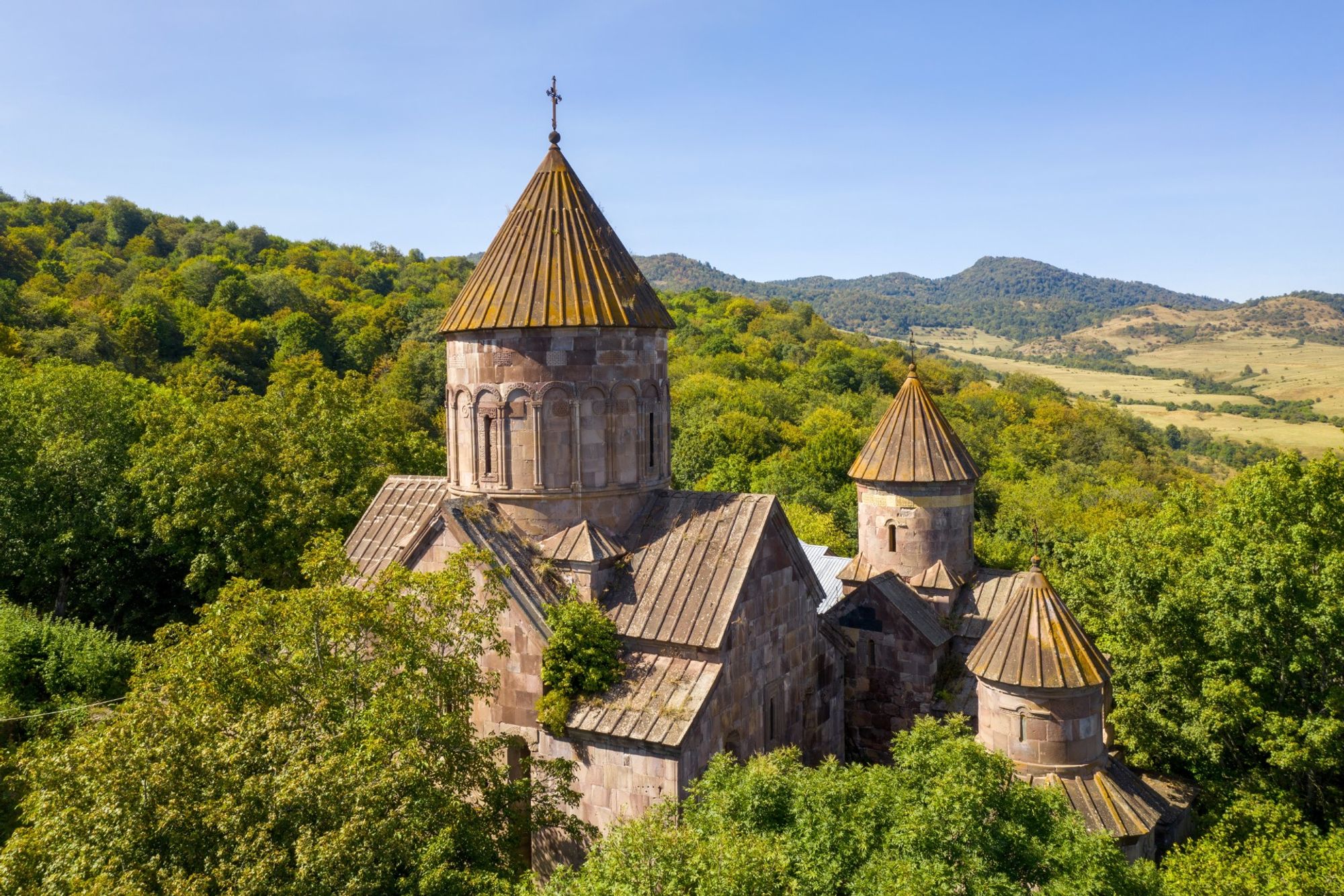 中心部の魅惑的な背景 Tavush