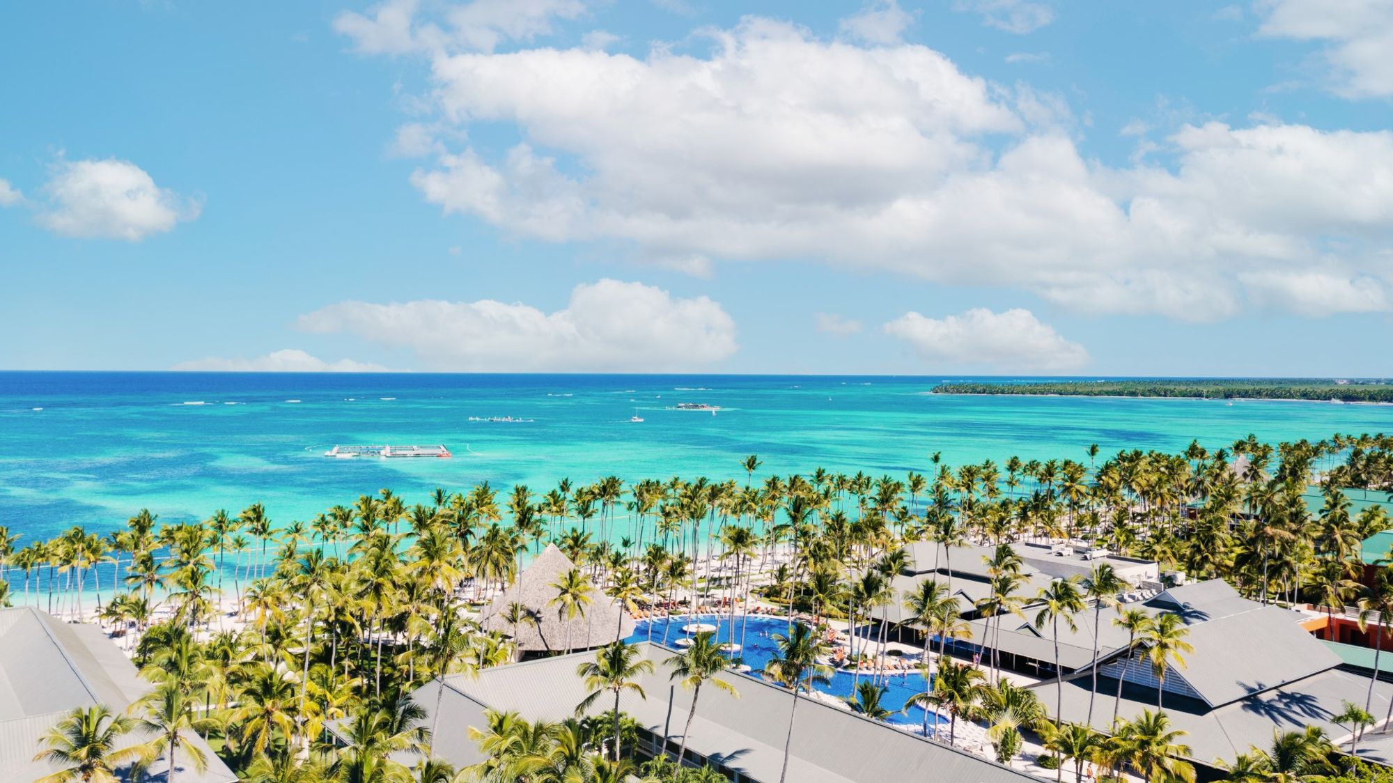 A captivating backdrop of central Bavaro