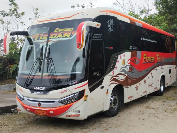 Transports pour aller de Quito à Tulcan