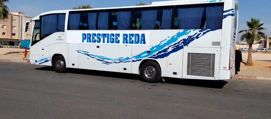 Prestige Reda bringing passengers to their travel destination