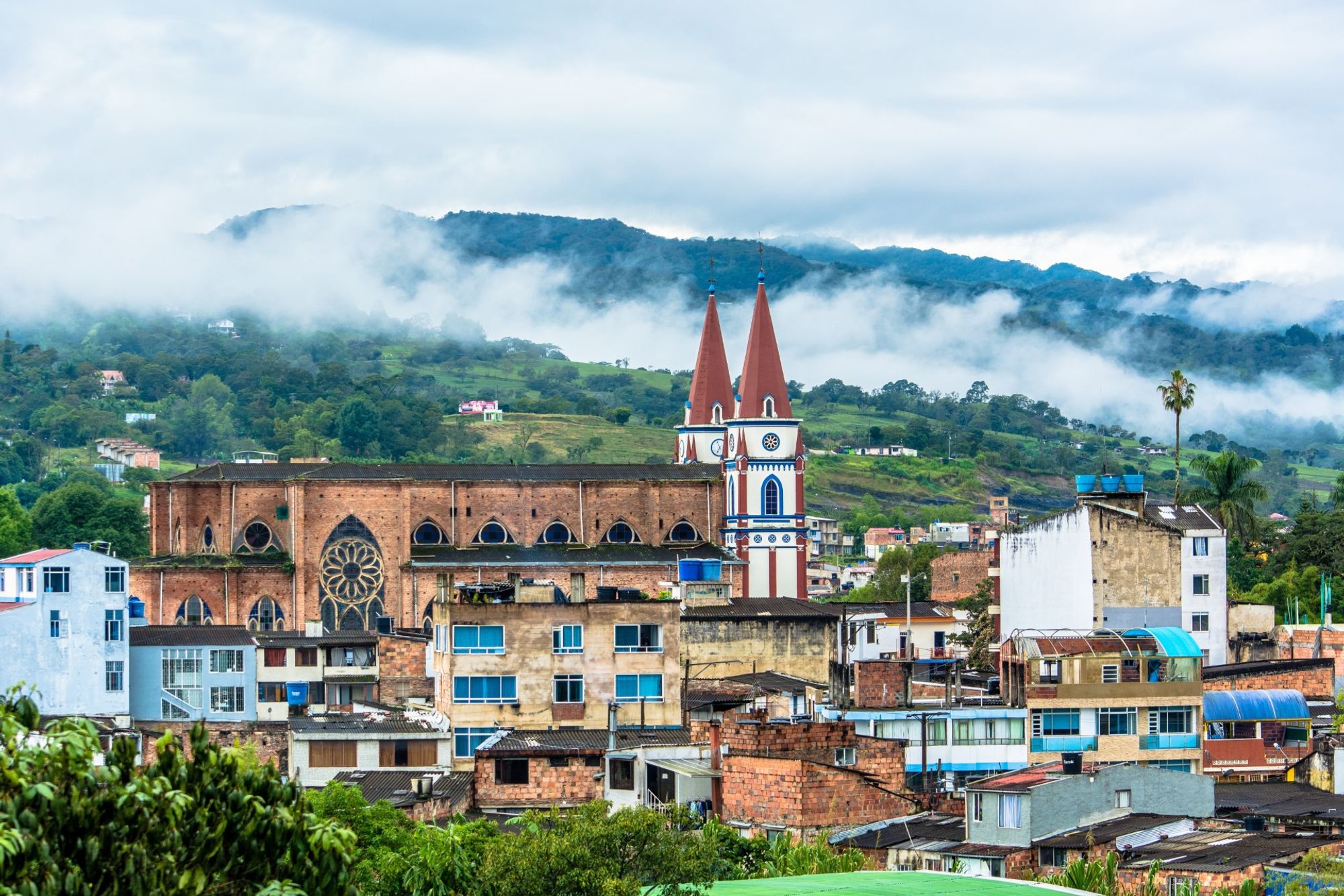 Omega Moniquira estación dentro de Moniquira, Colombia