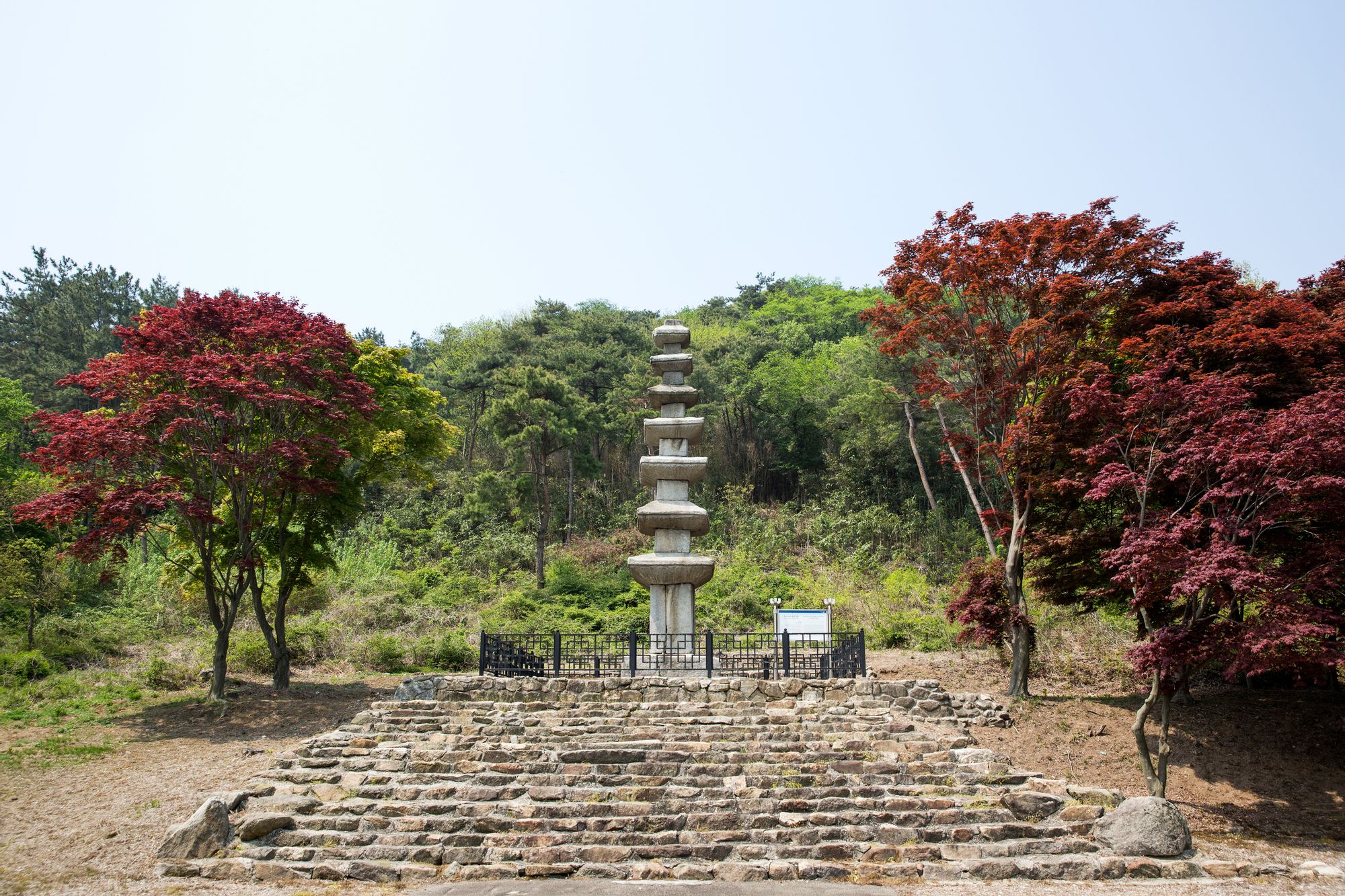 Uno sfondo accattivante di centrale Jeongeup