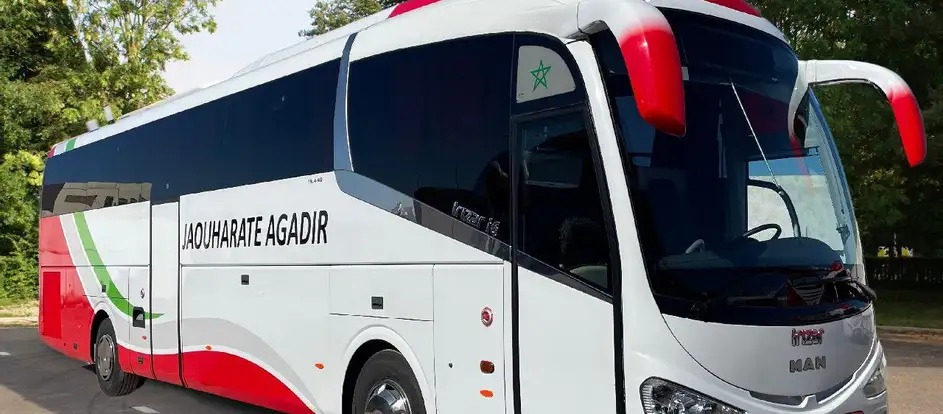 Jaouharate Agadir bringing passengers to their travel destination