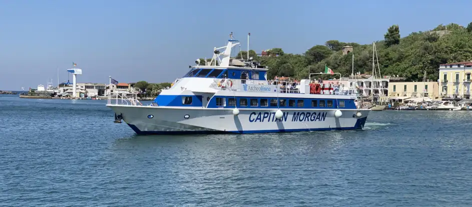 Capitan Morgan bringing passengers to their travel destination