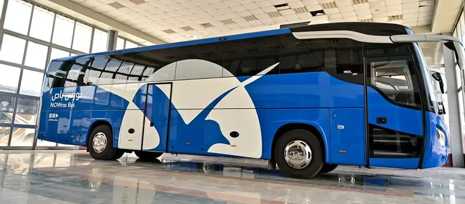 NOWras Bus bringing passengers to their travel destination