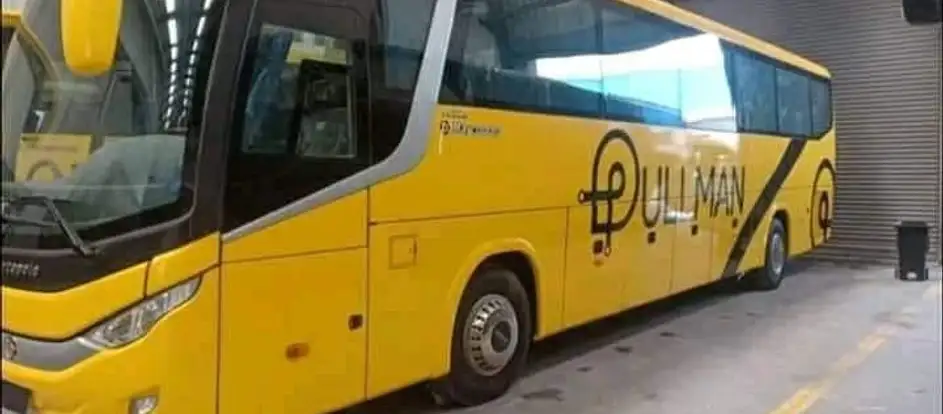 Pullman Bus Egypt bringing passengers to their travel destination