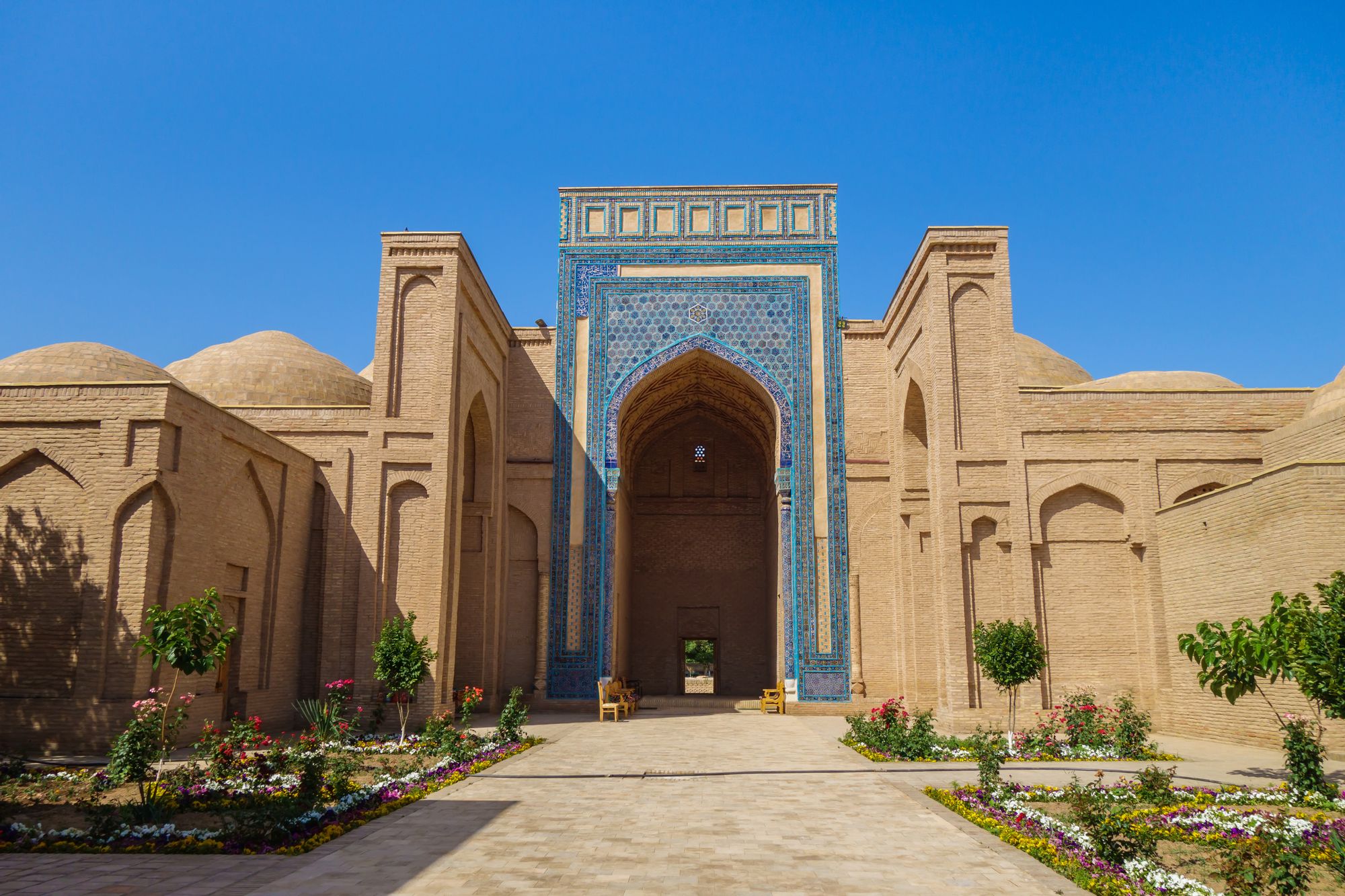 A captivating backdrop of central Termez