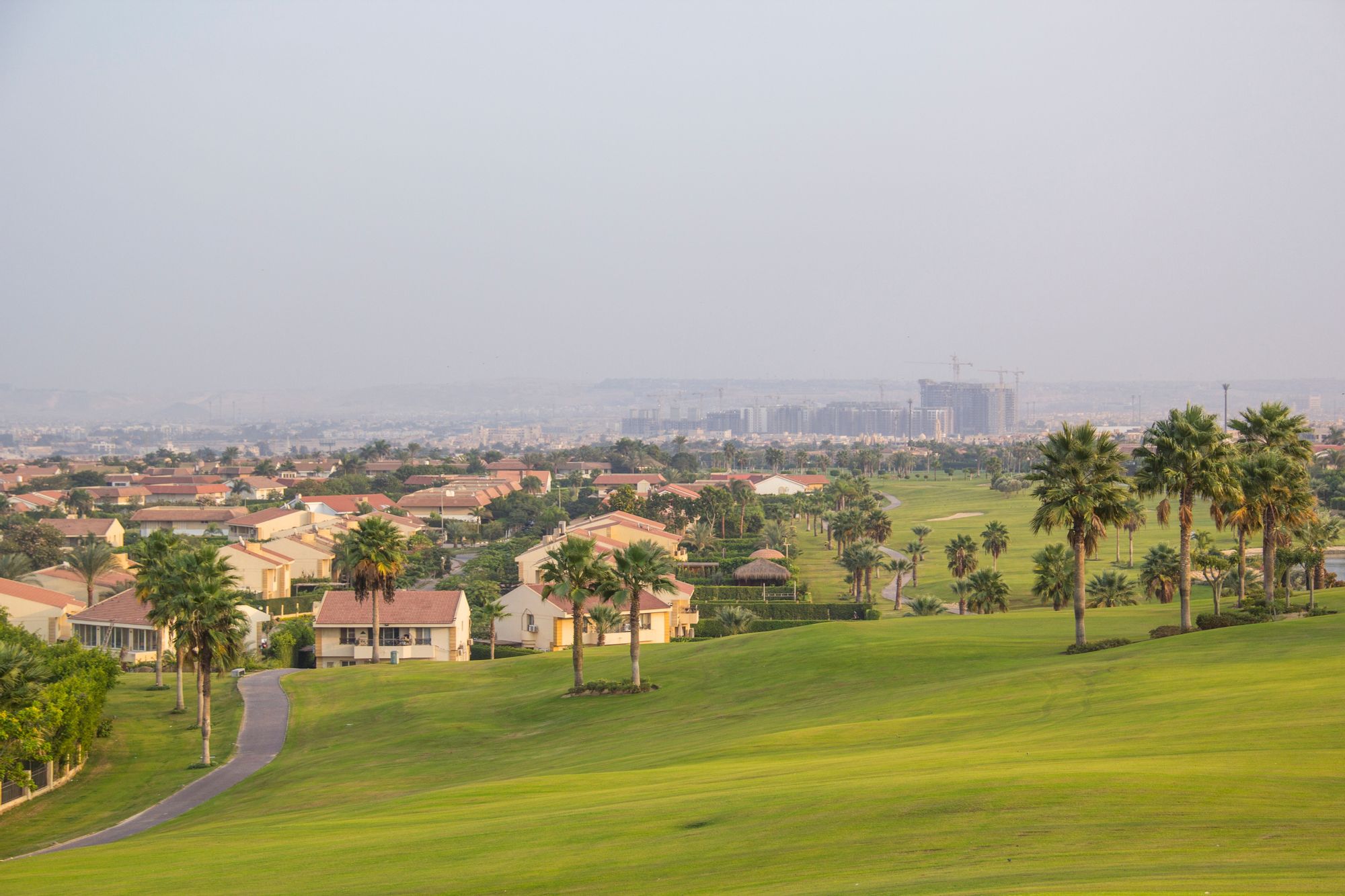 Une toile de fond captivante du centre Sheikh Zayed