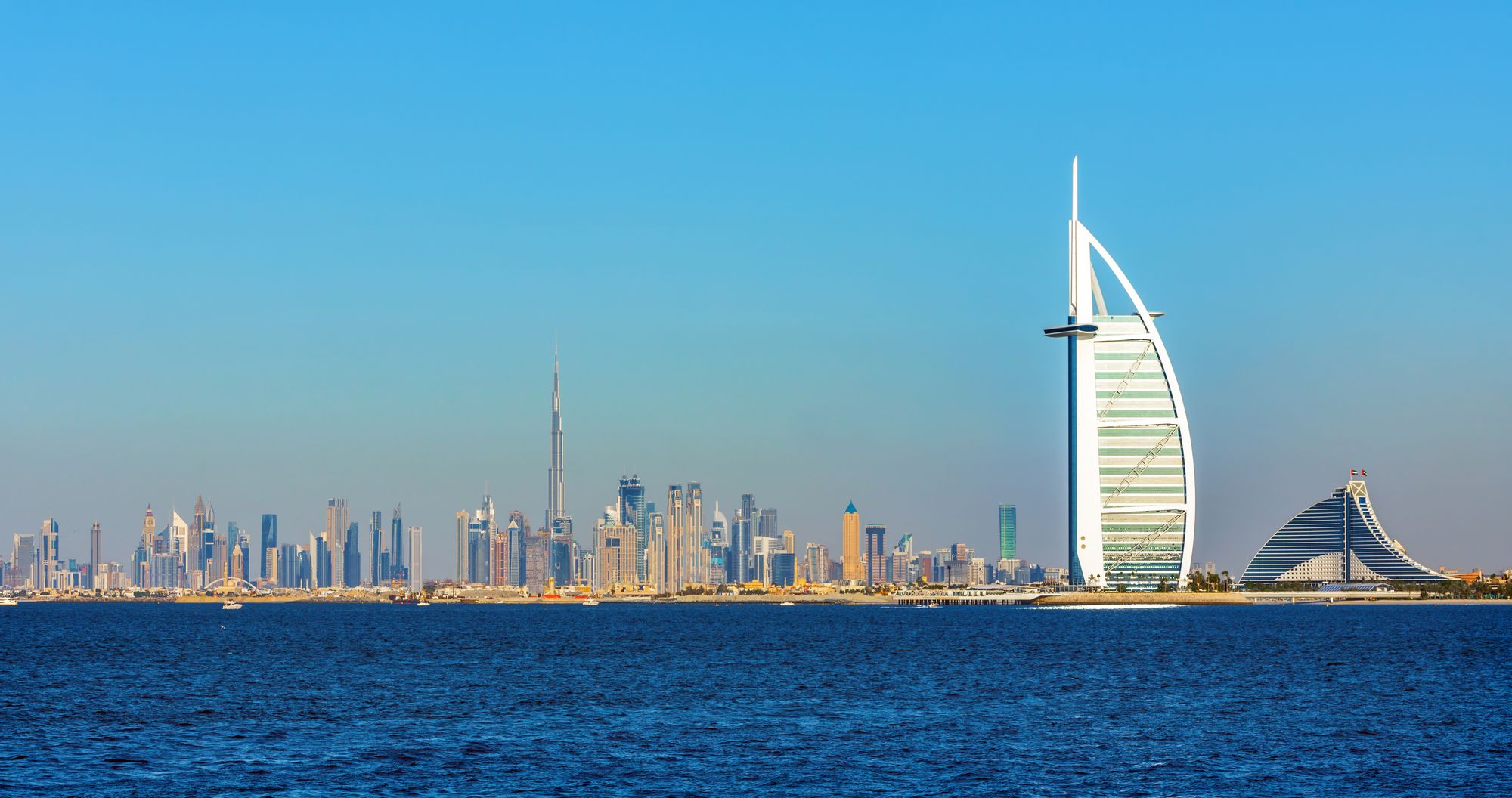 A captivating backdrop of central Jumeirah