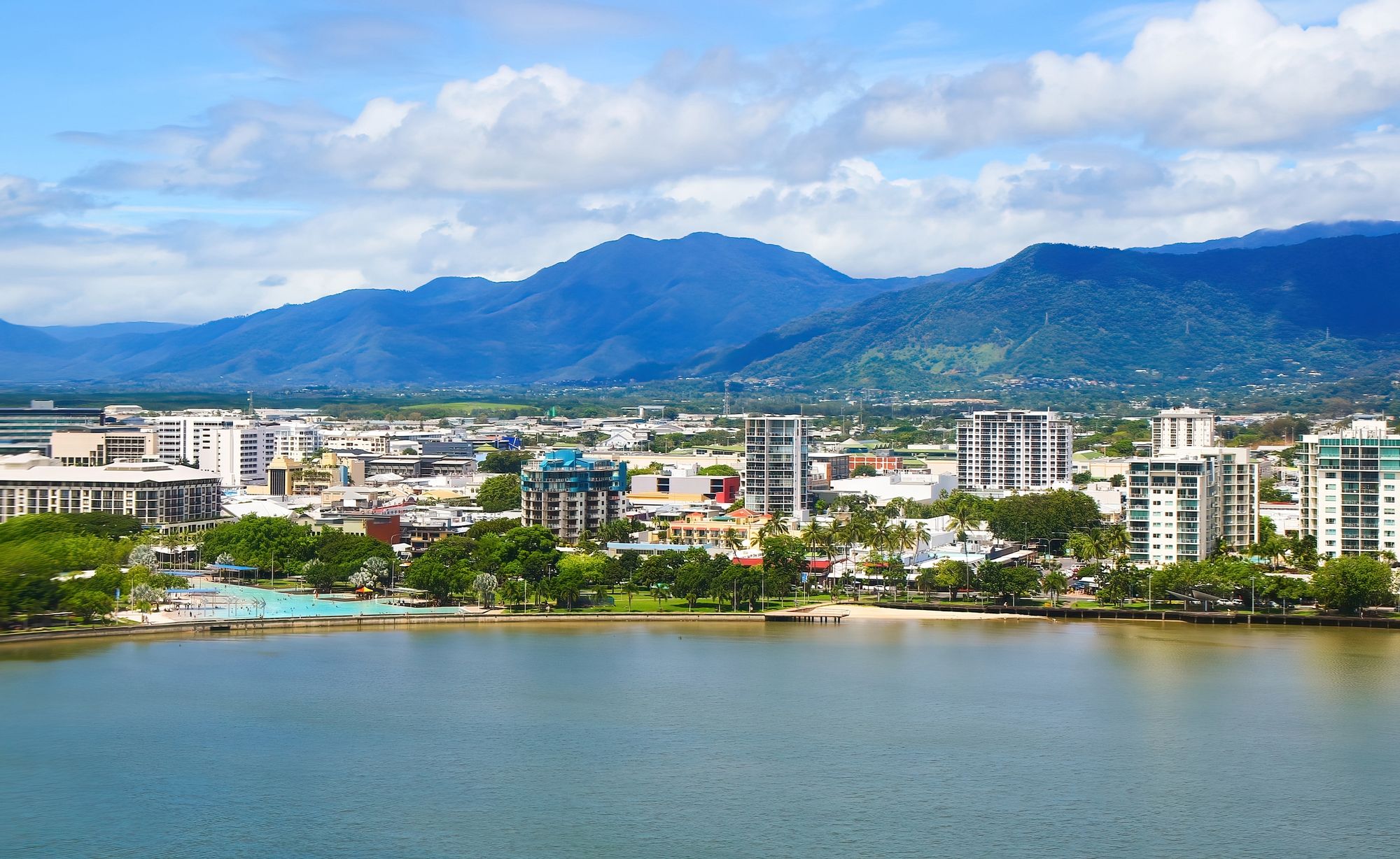 Cairns Bus Stop สถานีภายใน Cairns, Australia