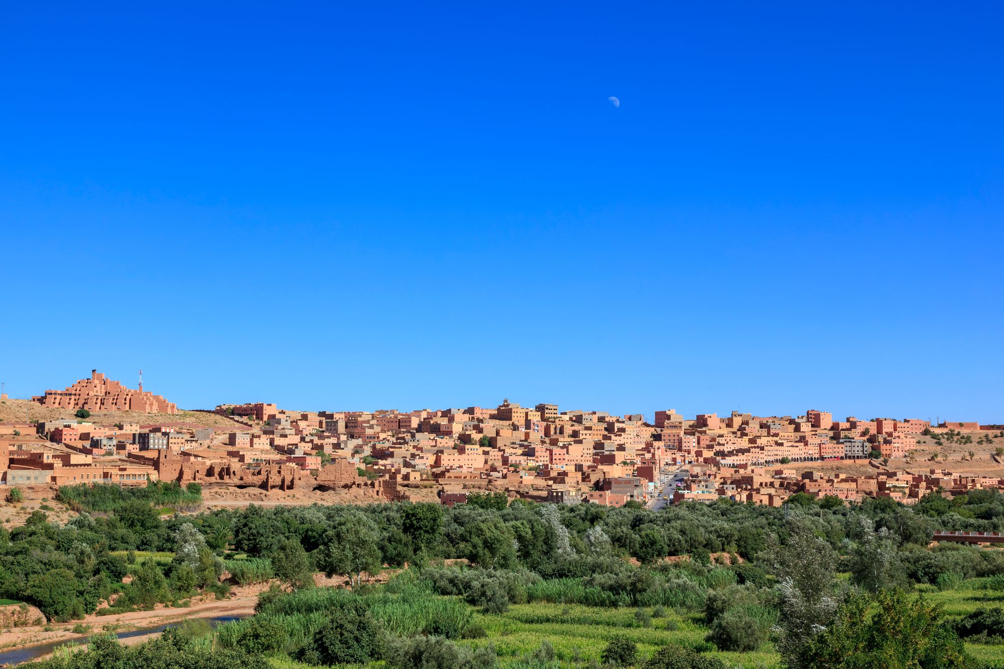 A captivating backdrop of central Boumalne Dades