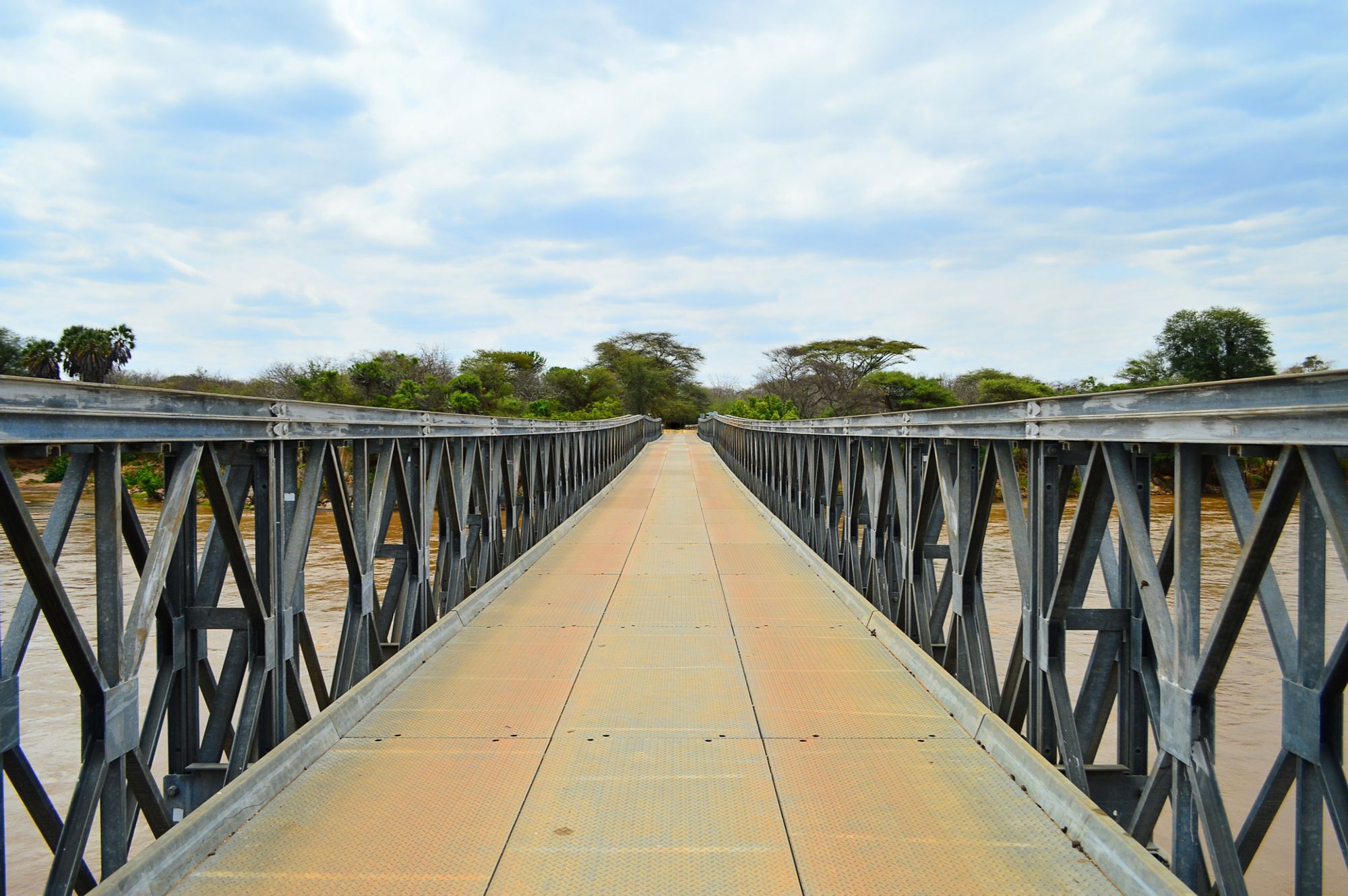 Een innemende achtergrond van centraal Kitui