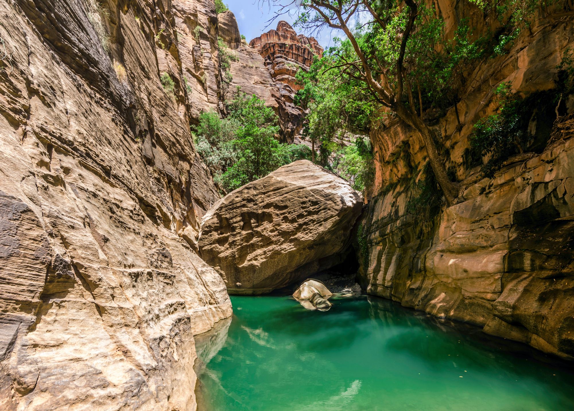 A captivating backdrop of central Jizan