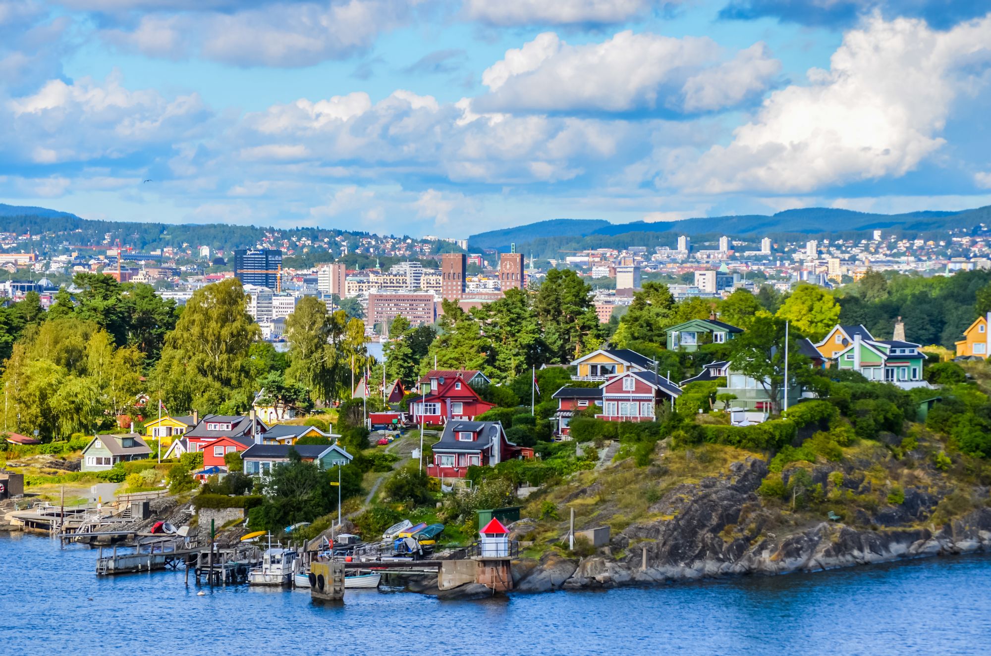 Oslo Ferry Terminal 车站位于 Oslo, Norway