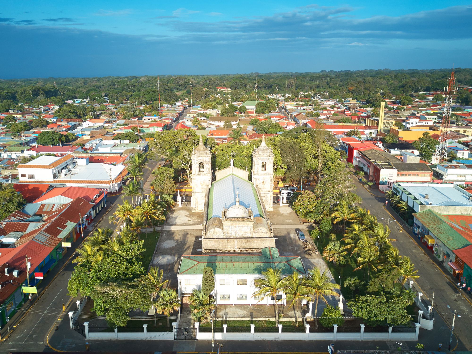 Parada Nica Expreso station within Jinotepe, Nicaragua