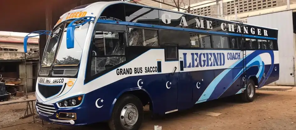 Legend Coach Limited bringing passengers to their travel destination