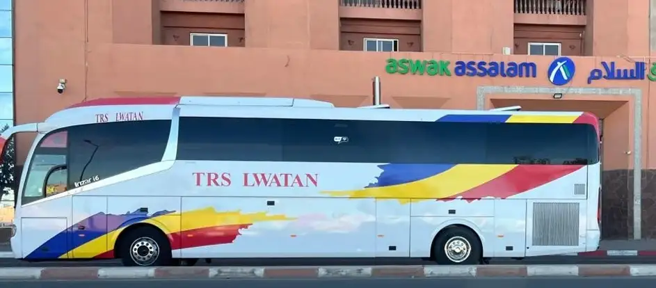 TRS LWATAN bringing passengers to their travel destination