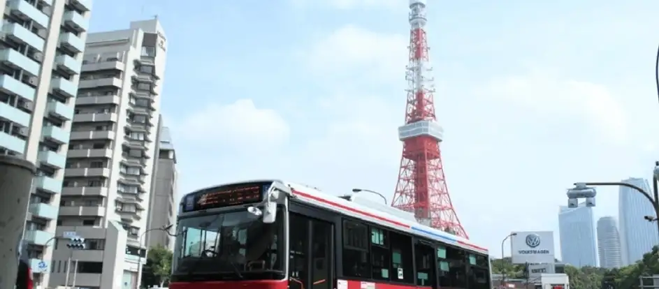 Tokyu Bus amener les passagers à leur destination