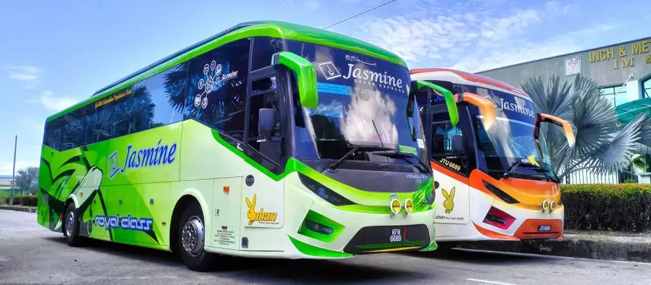 Jasmine Express bringing passengers to their travel destination