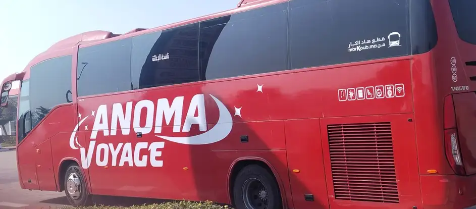 ANOMA Tours passagiers naar hun reisbestemming brengen