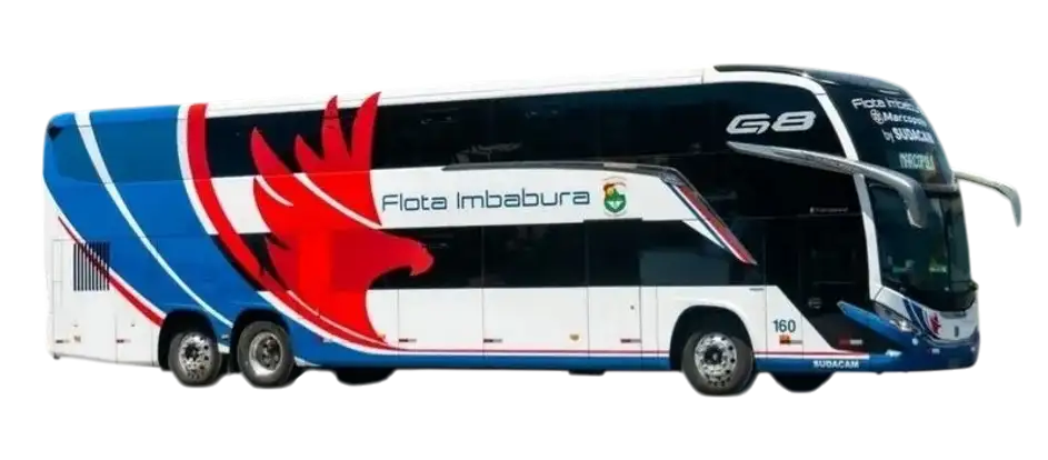 Flota Imbabura đưa hành khách tới điểm du lịch của mình