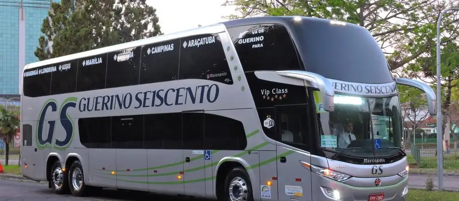 Guerino Seiscento นำผู้โดยสารไปยังจุดหมายปลายทาง