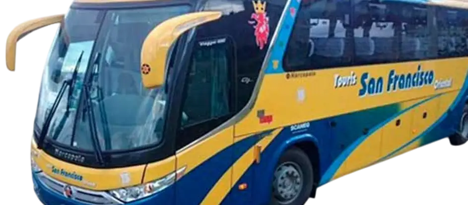 Cooperativa San Francisco đưa hành khách tới điểm du lịch của mình