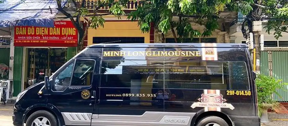 Minh Long Limousine 将乘客送到其旅行目的地