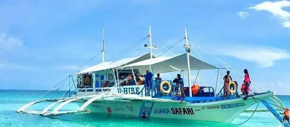 Juan Juana Sea Transport bringing passengers to their travel destination