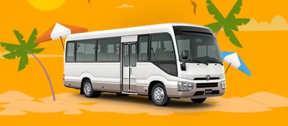 One Click Shuttles and Travel đưa hành khách tới điểm du lịch của mình