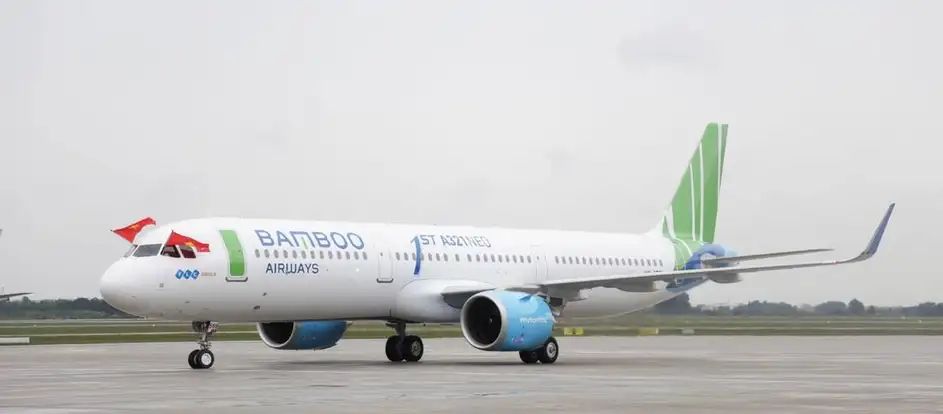 Bamboo Airways bringing passengers to their travel destination